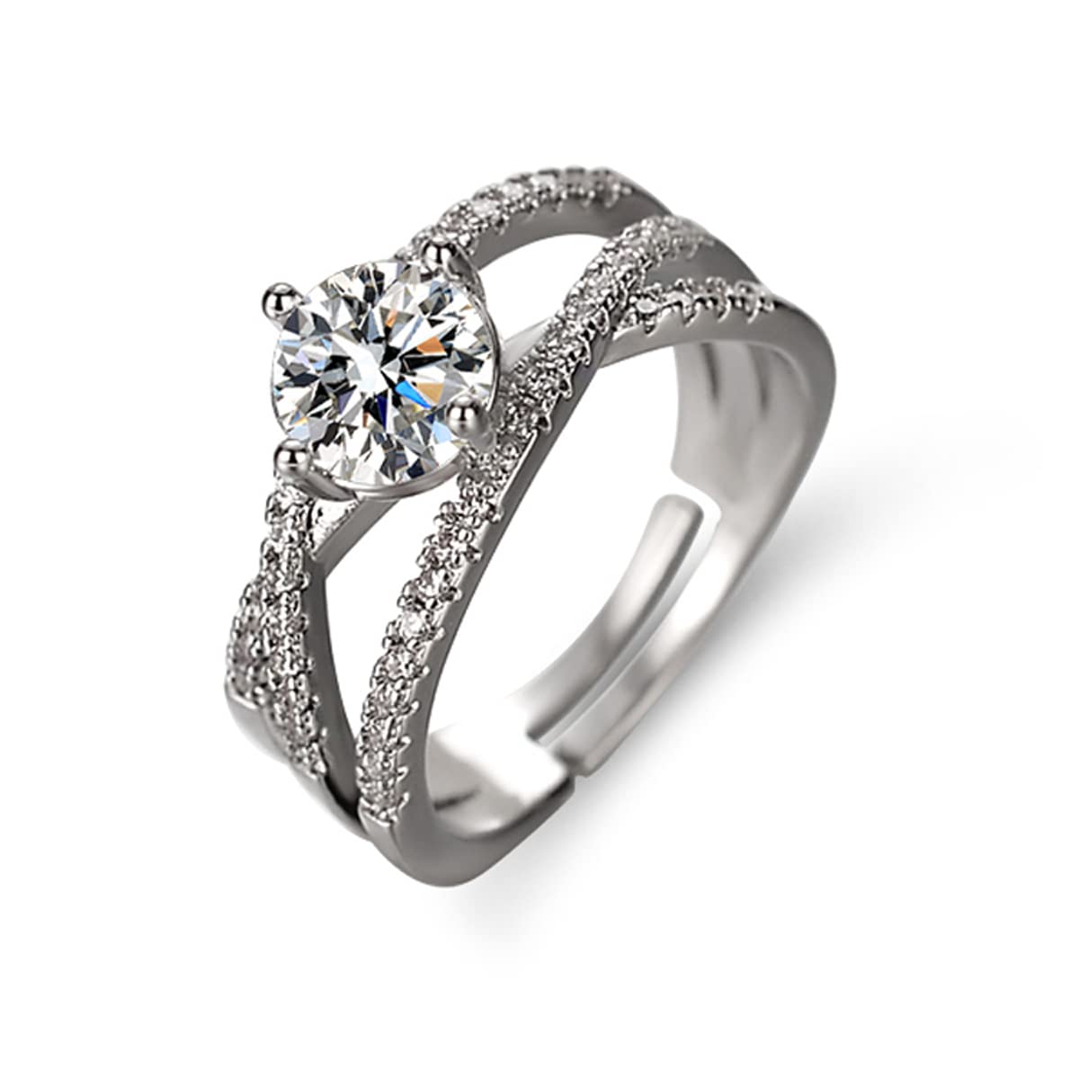 See full amazon price history chart for Jewels Galaxy Silver Plated American Diamond Studded Cross Shape Solitaire Adjustable Finger Ring (SMNJG-RNG-5230) Jewels Galaxy Silver Plated American Diamond Studded Cross Shape Solitaire Adjustable Finger Ring (SMNJG-RNG-5230) (B0C5RR5WKH) Amazon Price History, Amazon Price Tracker