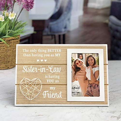Giftagirl Sister In Law Mothers Day Or Birthday Gifts - Lovely Sister In Law Gifts With A Beautiful Message And Meaning. A Very Unique Gift Idea For Any Occasion, And Arrive Beautifully Gift Boxed #TOP1