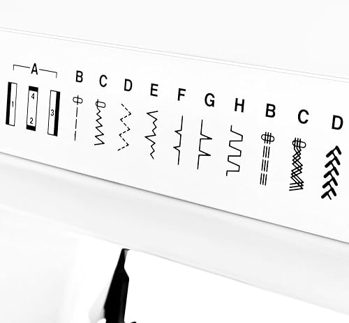 Miniatura 10 de Janome HD1000 - Máquina de coser resistente con 14 costuras integradas