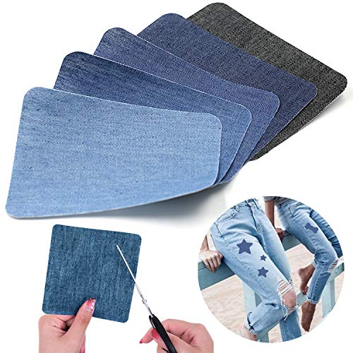 Demason Toppe Termoadesive, 25 Pezzi Toppe Jeans