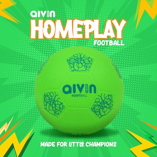 Image of Aivin Home-Play Football for Kids Indoor Training Ball No-Stitch - Mint