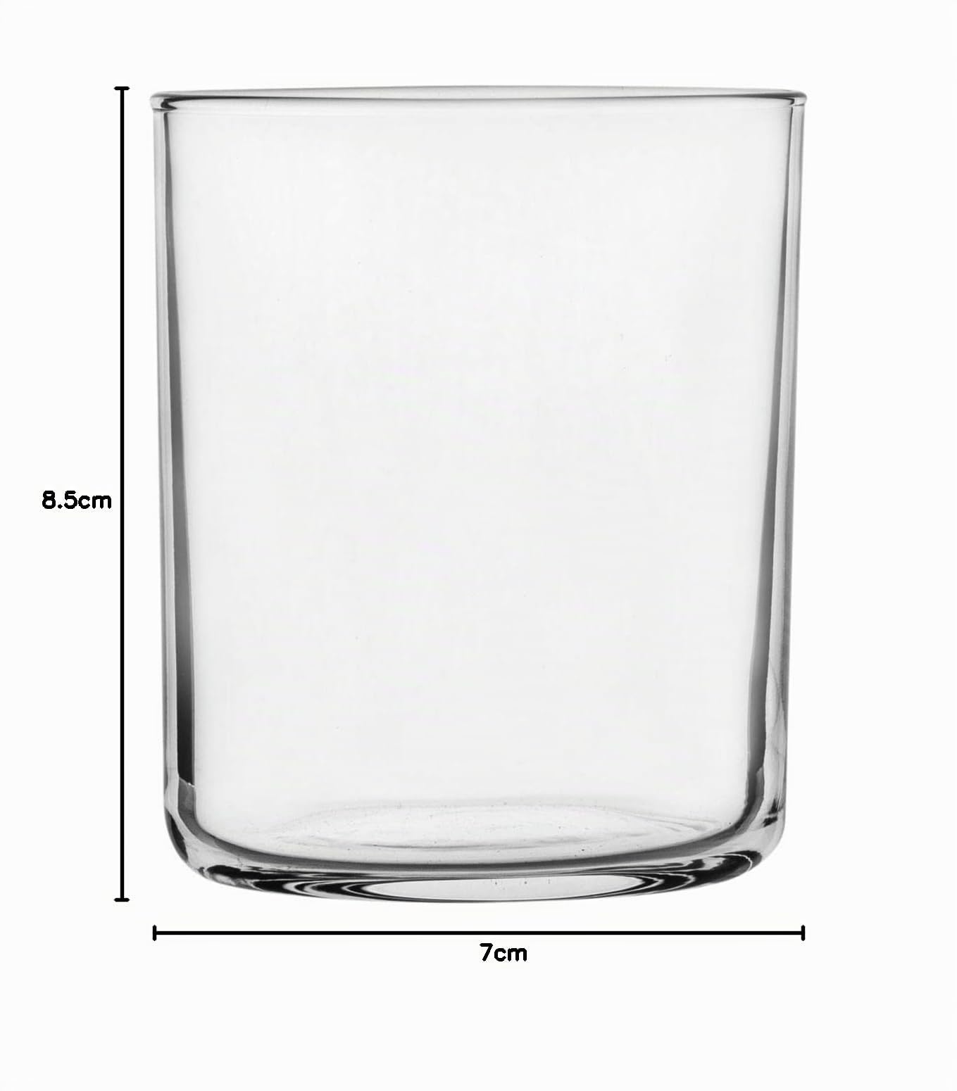 BORMIOLI ROCCO 1321828 Bicchiere in Vetro Aere Acqua, 28 Cl