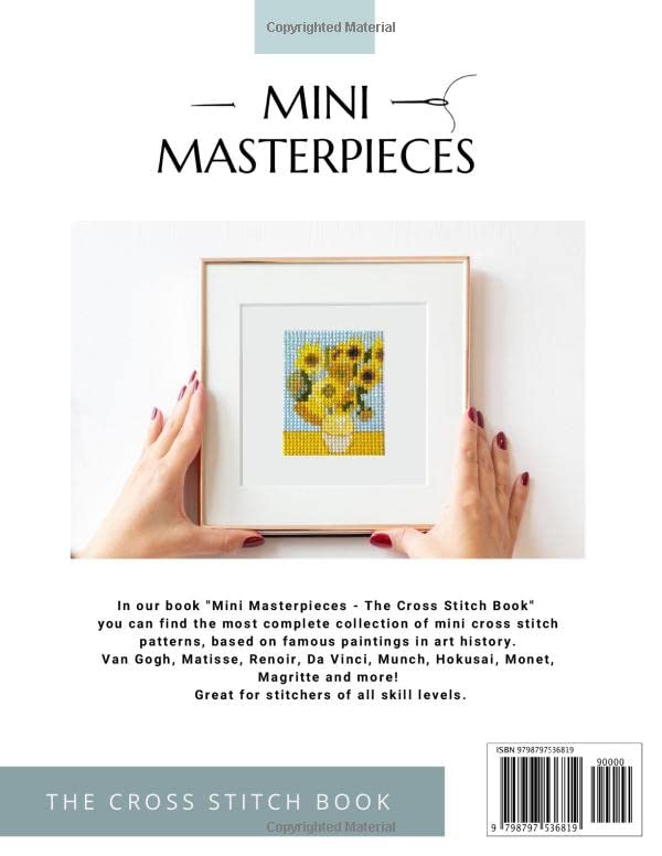 Mini Masterpieces - The cross stitch book: 50 mini cross stitch patterns - Image 2