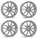 4x Rial Felgen Alufelgen Lucca 6.5Jx16 ET38 5x114,3 polar-silber kompatibel mit MITSUBISHI ASX Eclipse Cross Grandis Lancer Outlander