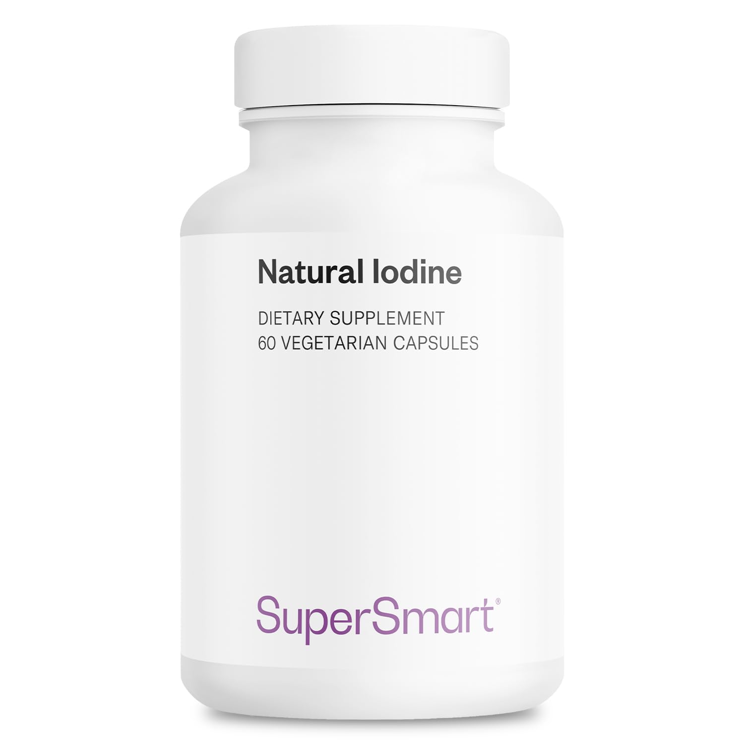 Iode Naturel - Favorise une fonction thyroïdienne normale - Contrôle du Poids - Maintien d’une Belle Peau - Complément Alimentaire Extrait d'algue Ascophyllum Nodosum (PureSea™) - Naturel - Vegan