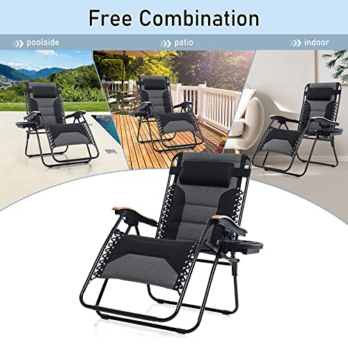 Phi Villa Xxl Oversized Padded Zero Gravity Chair thumb #3