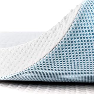 subrtex 3 Inch Memory Foam Mattress, Gel Infused Mattress Pads, High Density Mattress