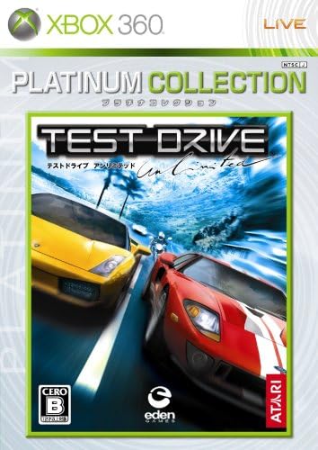 Amazon テストドライブ アンリミテッド Xbox 360 プラチナコレクション ゲームソフト