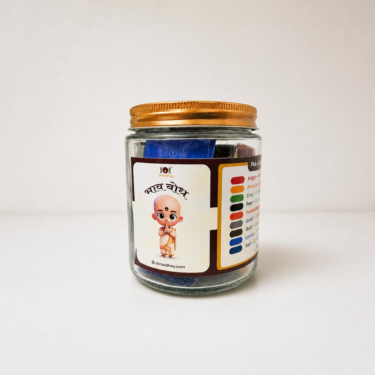 Bhav Bodh : Shraddhey's Emotional Enlighteners Jar From Every Emotion to Tranquility (Hindi)-image-35