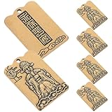 Angoily 6 Stück Retro Messing Charms für DIY Schmuck Anhänger Schlüsselanhänger Bastelmaterial Vintage Feng Shui Gott Des Reichtums Anhänger für Halsketten Handtaschen Dekoration
