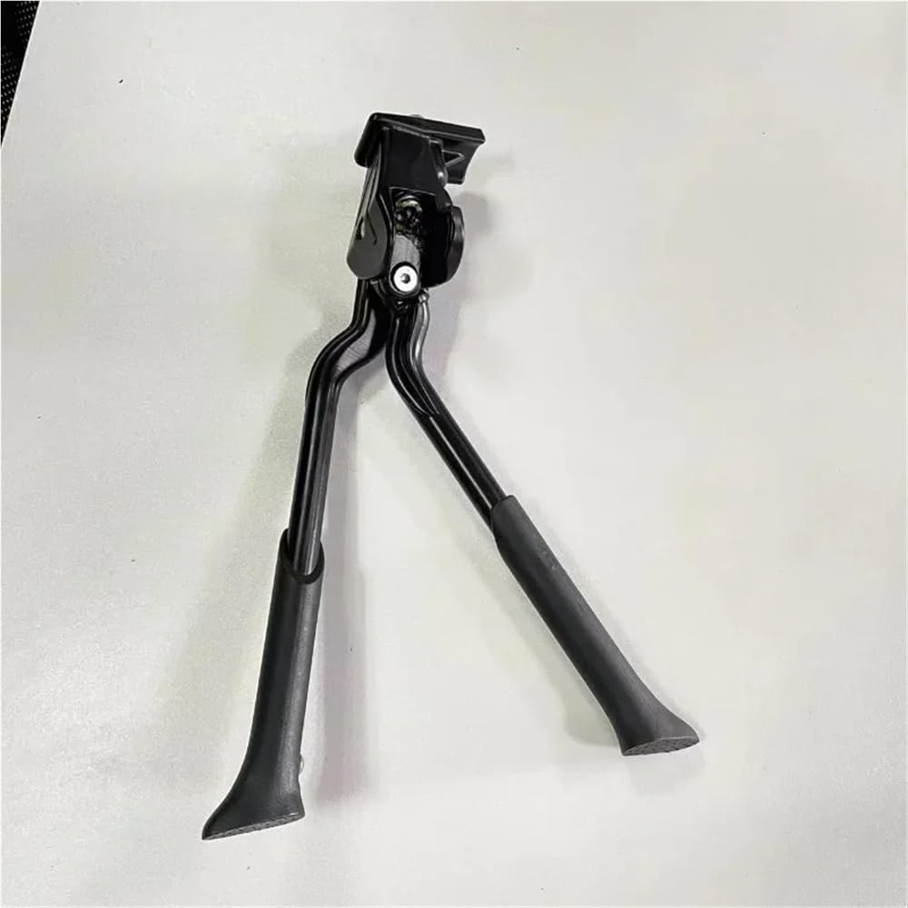 Caballete Rueda Soporte Doble Para Bicicleta Plegable De 20-28 Pulgadas, Pata Cabra Aluminio, Lateral Central Ajustable, Modelo 2023