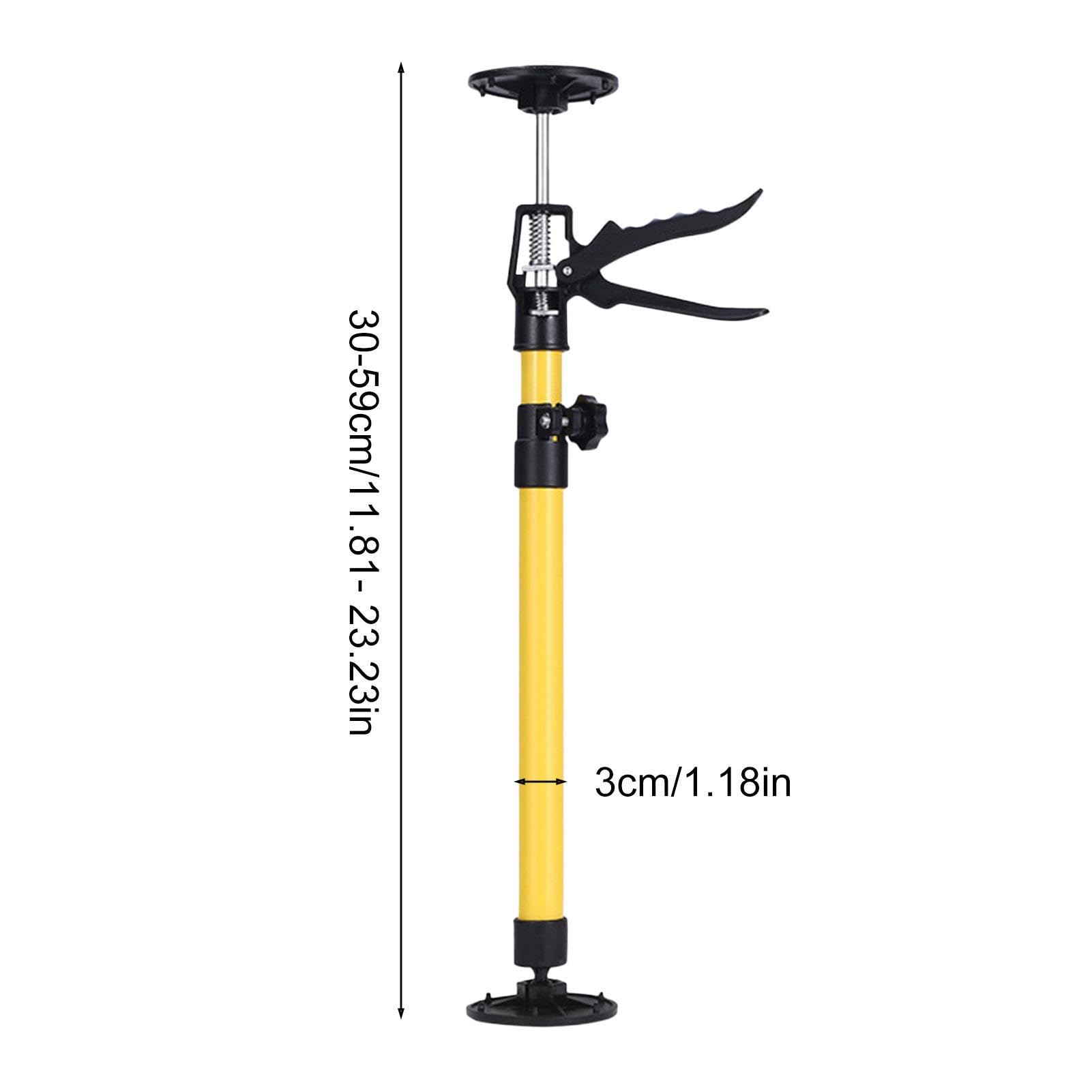 Supporto Telescopico Per Edilizia 30-115 Cm: Martinetto Regolabile Con Piastra Inclinabile, Portata 40 Kg, 2 Misure