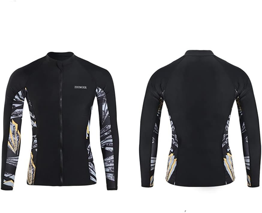 水着 メンズ ショートパンツ 潜水服 セパレート スイムウェア 長袖 ロング セパレーツ 肌守り UV/紫外線カット めくれ防止 体型カバー ラッシュガード フィットネス 3セット L-3XL