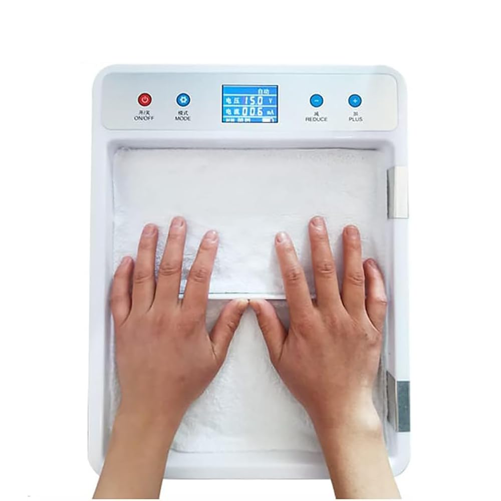 Appareil d'Iontophorèse pour Traiter l'Hyperhidrose - Thérapie Sûre à Usage Domestique qui Est Efficace pour Traiter les Mains et les Pieds Moites
