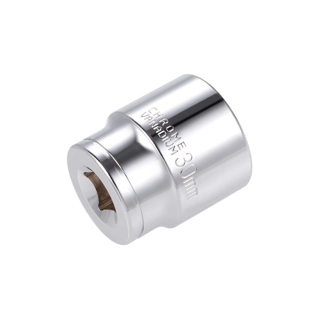 uxcell 1/2-inch Drive E30 Universal Spline Socket Shallow 12 Point Cr-V Steel