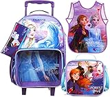 Melhor Mochila Escolar de 2025: Guia de Compra Completo! 2 Kit Conjunto Mochila Escolar Infantil Frozen 2 Rodinha Carrinho Menina Lancheira Térmica Avental Atividades Estojo Olaf Dermiwil