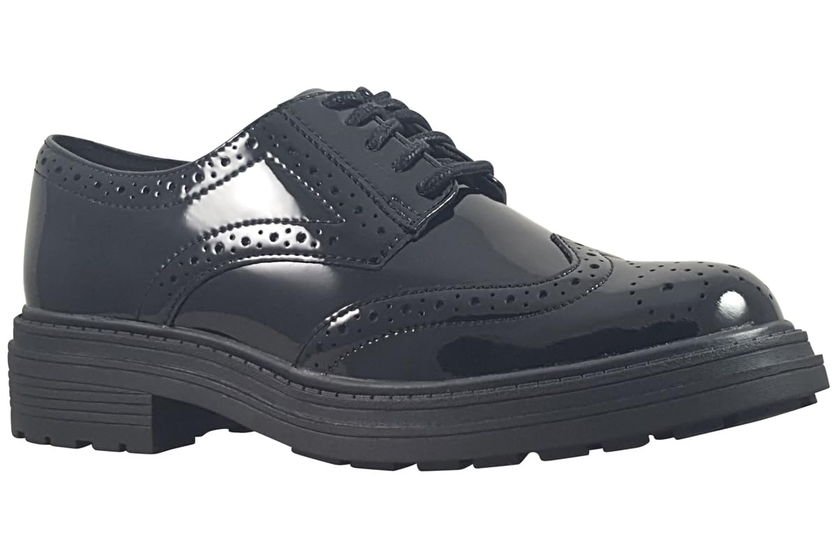 Clarks Women's Orinoco3 Derby, Black Pat, 5 UK