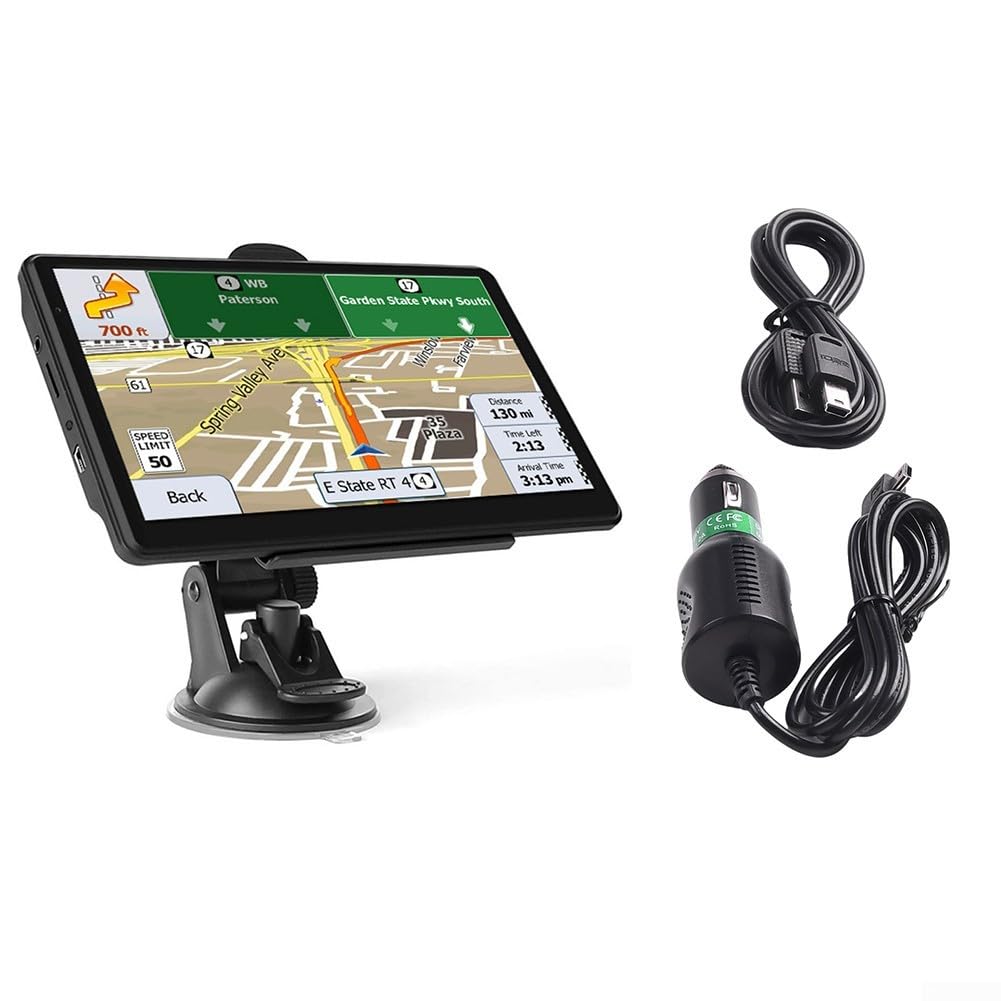 Navigatore GPS per auto e camion, con 8 GB di ROM, 256 MB di RAM, trasmettitore FM e compatibilit?IGO Primo Map (Na)