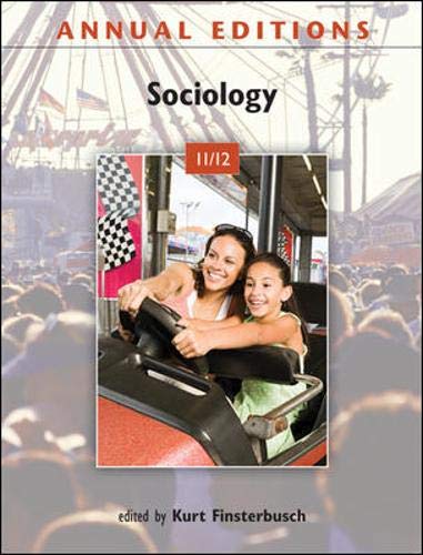 Annual Editions: Sociology 11/12