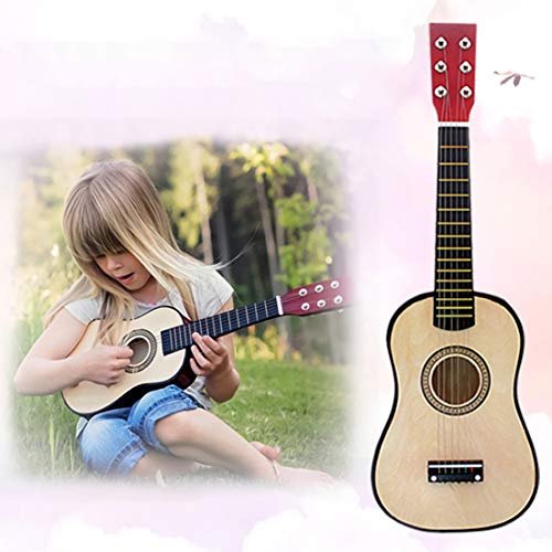 Batop Guitare Enfant – 23 Pouces Enfant Guitare en Bois avec 6 Cordes, Instrument de Musique Jouet pour Enfant Garçon… - Les Beatles, Paul McCartney, John Lennon, RIngo Starr, George Harrison Batop Guitare Enfant - 23 Pouces Enfant Guitare en Bois avec 6 Cordes, Instrument de Musique Jouet pour Enfant Garçon… – Image 3