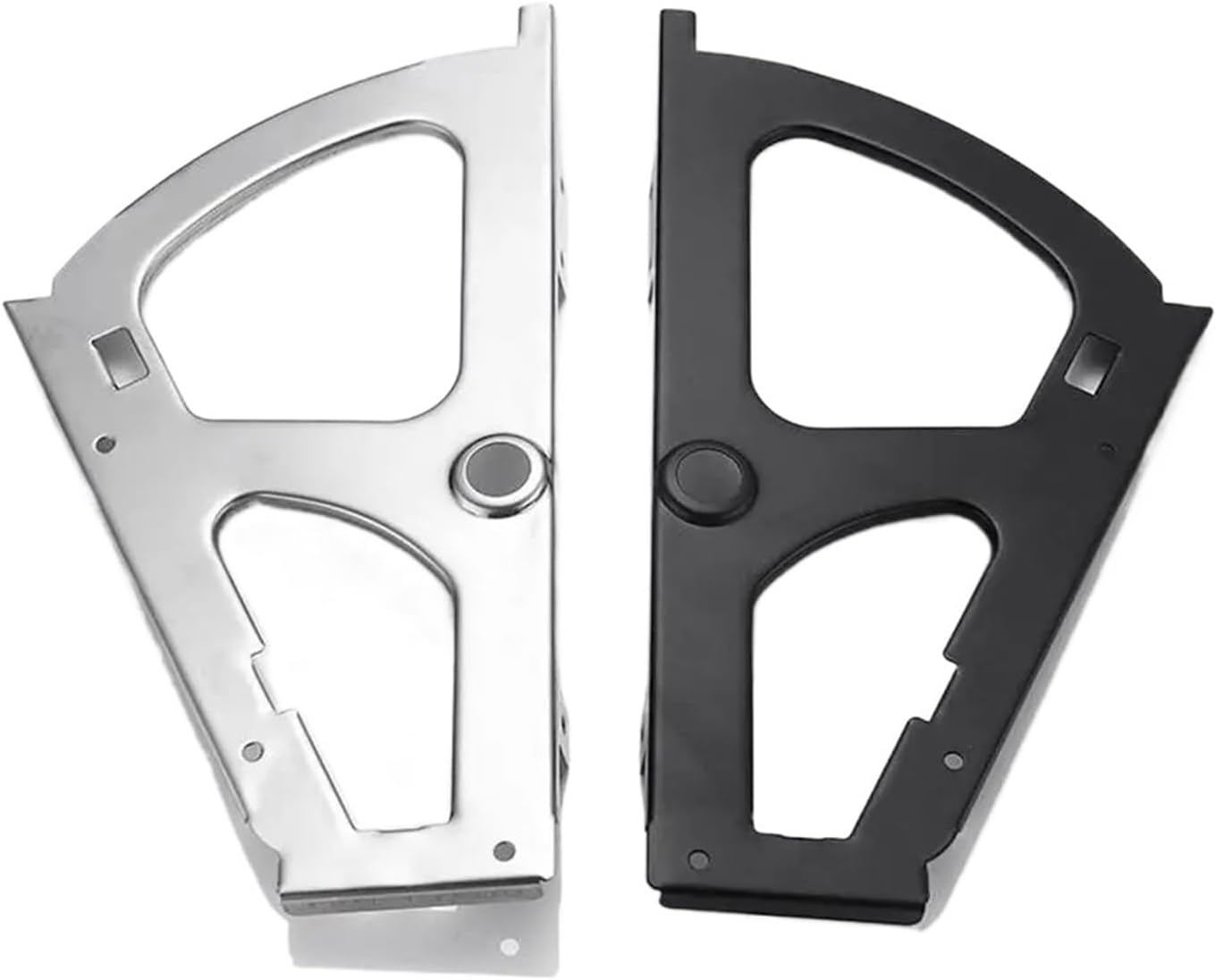 1pair Thickened Shoes Drawer Cabinet Hinges Flip Frame Turing Rack Heavy Duty B 1 Layer(Black 1 Layer)