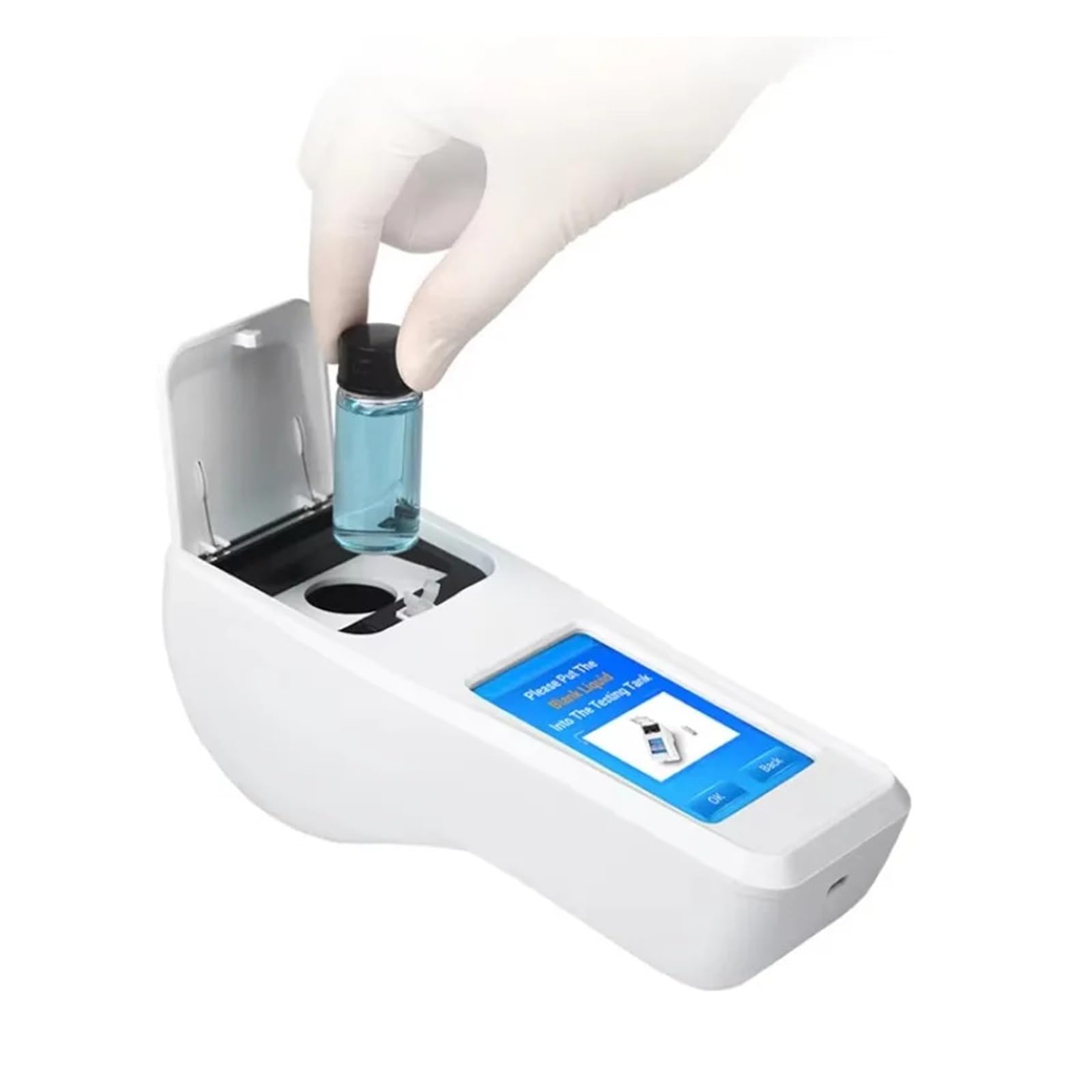 Detector de calidad del agua portátil, analizador de oxígeno disuelto, nitrógeno, amoniaco, instrumento de análisis de agua multiparámetro Alta sensibilidad(HM-SS9)