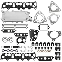 Dichtung Reparatur Satz inkl Ölkühler Kit für OM642 Passend für Mercedes W204 S204 W211 W164 GLC GLE 320 350 CDI 2005-2019 Dichtung Ansaugkrümmer 6420903237 A6420907737