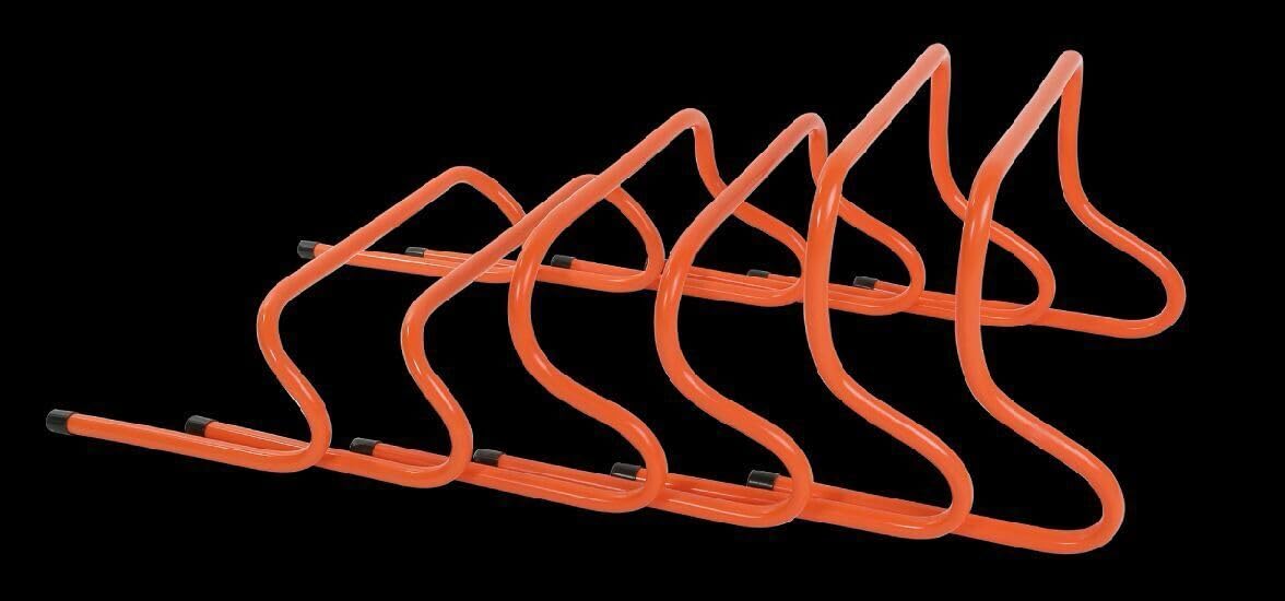 Adjustable Training Hurdles for Speed and Agility, Orange, Set of 5-image-18