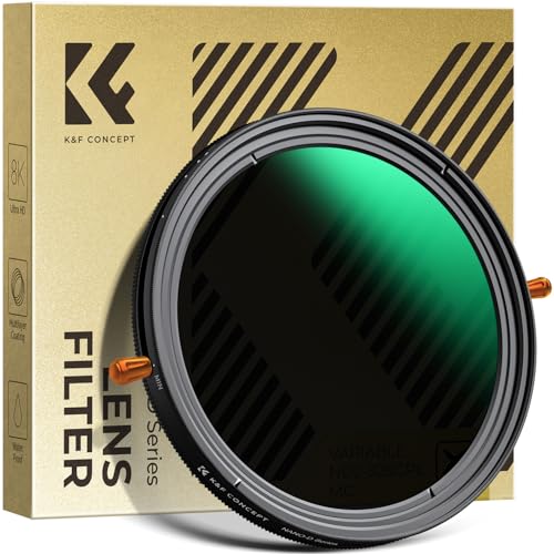 Amazon | K&F Concept 52mm ND2-32&CPLフィルター 多機能