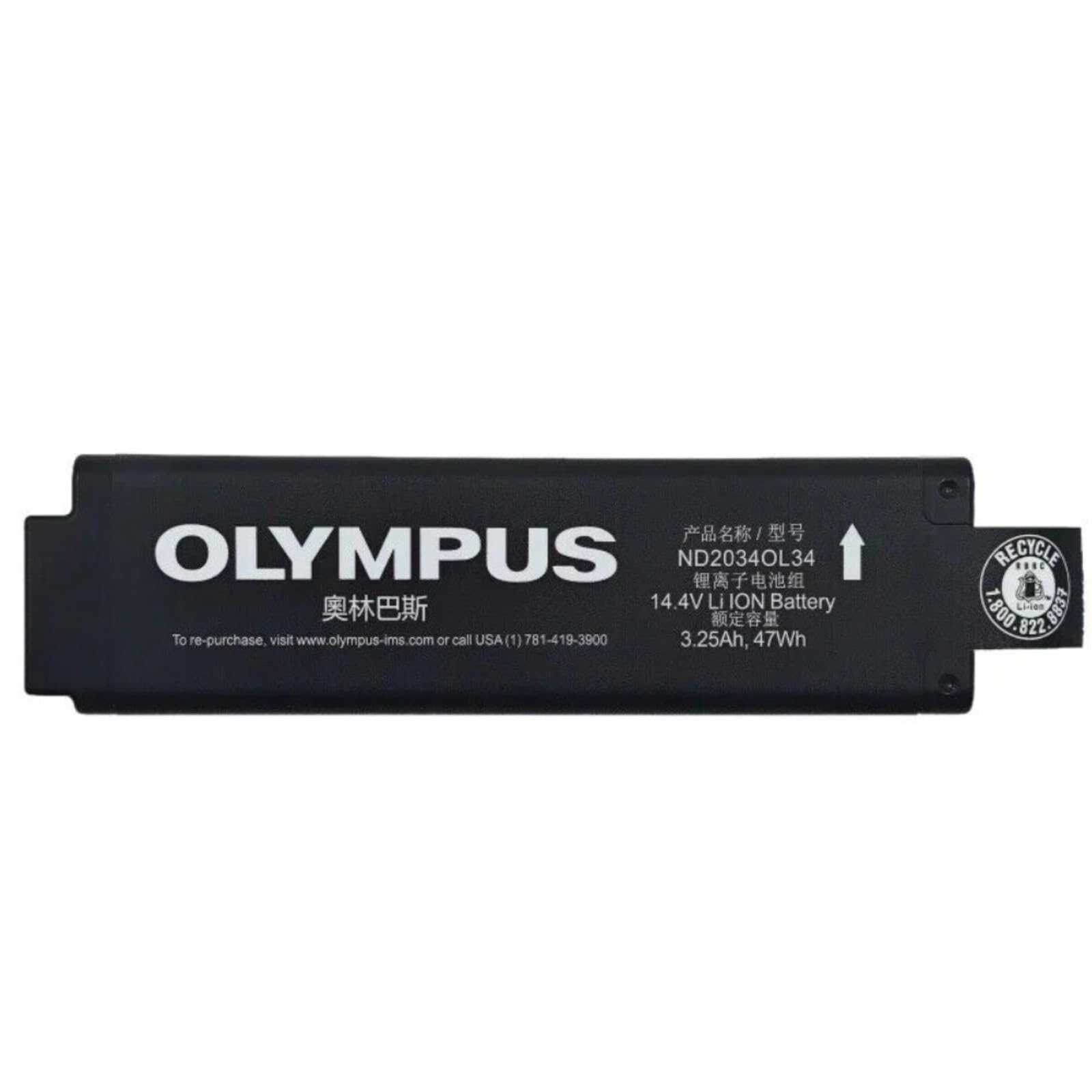 ND2034OL34 Battery for Olympus Vanta Analyzers Handheld Spectrometer Replacement for Inspired Energy ND2034 14.4V 3.25Ah