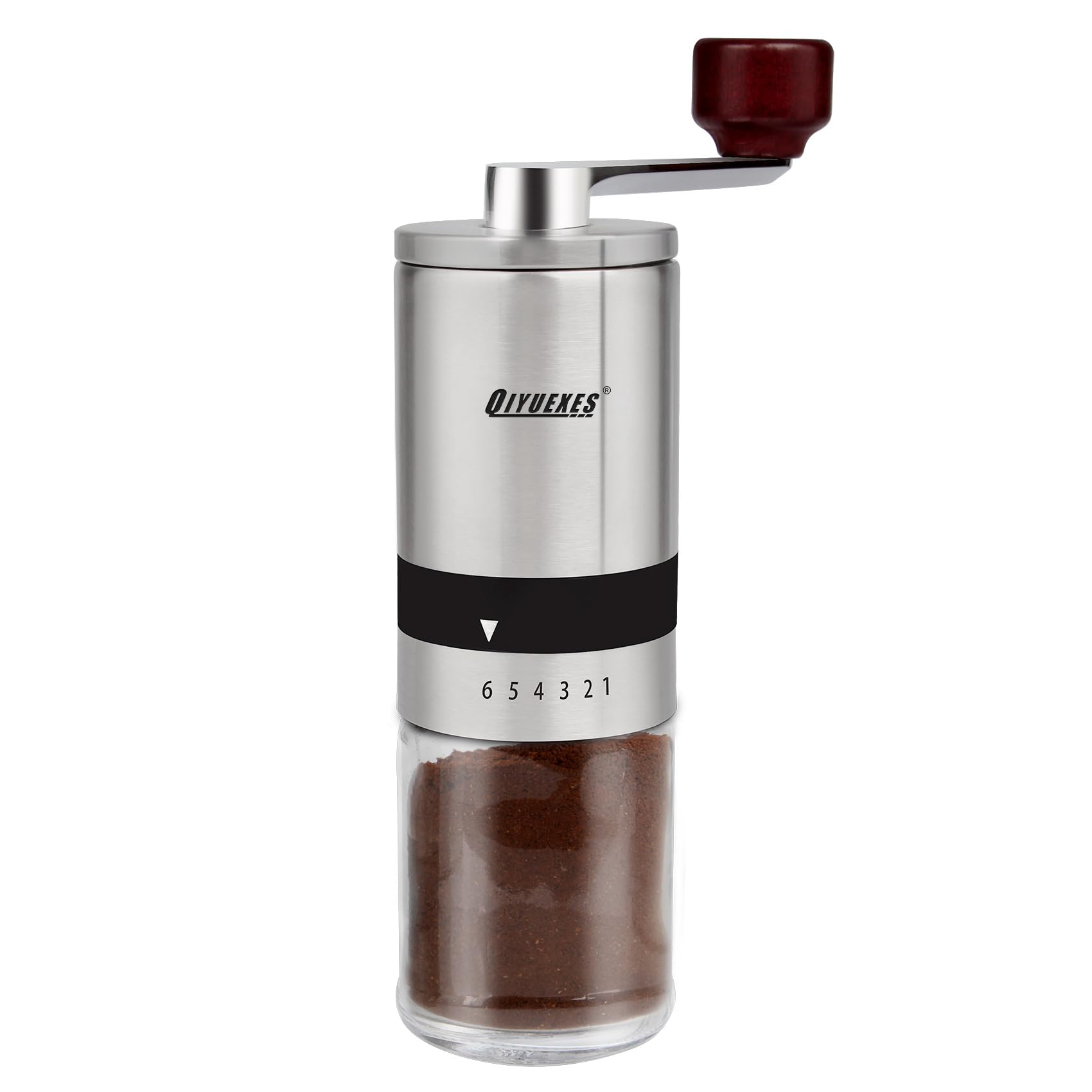 Burr Coffee Grinder Portable Manual Coffee Bean Grinder With