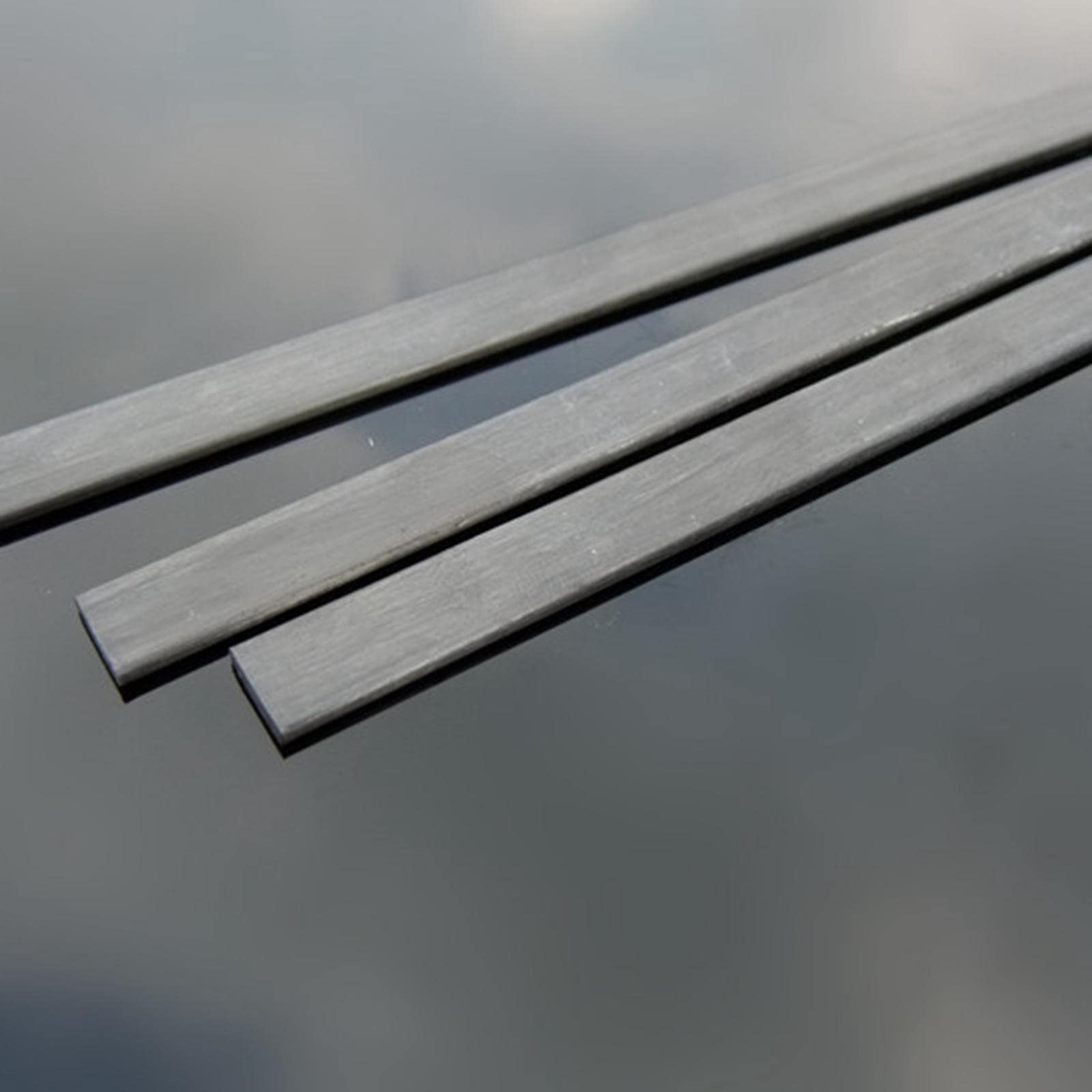 2pcs Carbon Fiber Rod Dia 6.3/6.5/7/8/8.4/9/9.5/10/11/12/14/15/16/19/20/22/25mm Length 500mm for RC Airplane Matte Carbon Fiber Rods(6.5mm)