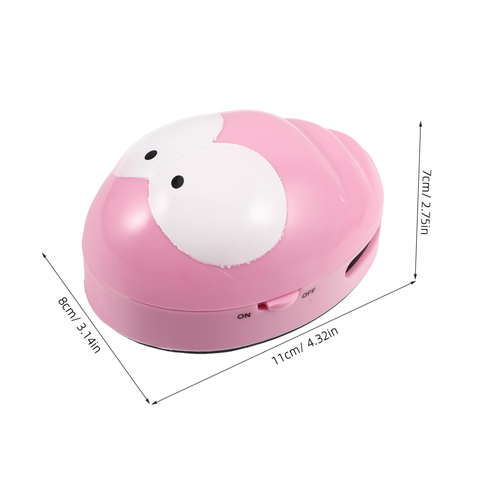 Unomor Adorable Mini Desktop Vacuum Cleaner Electric Tiny Crumb Sweeper for Desk Dust Handheld Gadget for Home and Office Cleaning for Tabletop Use
