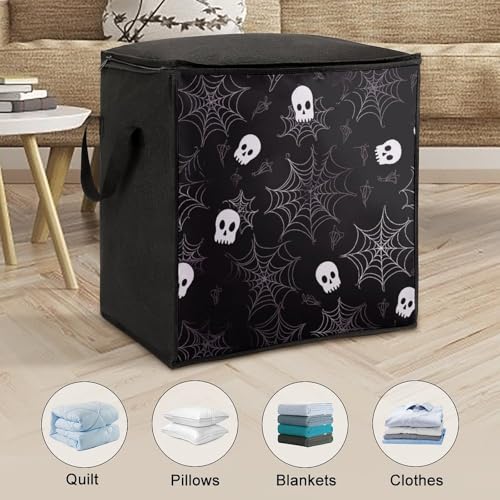 Sac de rangement gothique d'Halloween grand volume pour garde-robe