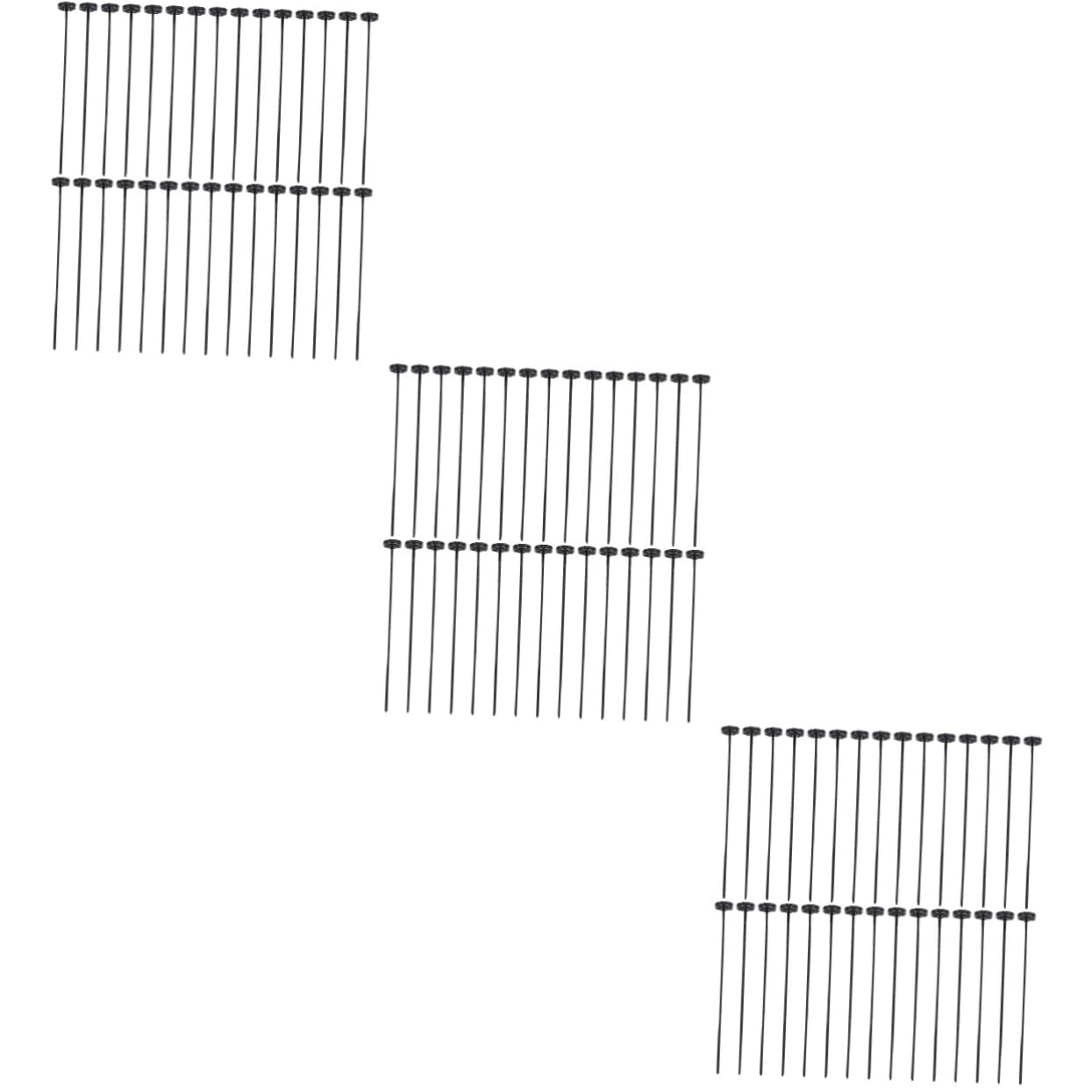 VILLCASE 90piezas Botones De Ropa Sin Aguja De Sujetadores Plásticos Duraderos Botones Rápidos Para Reparar Ropa Fáciles De Usar y Reemplazar