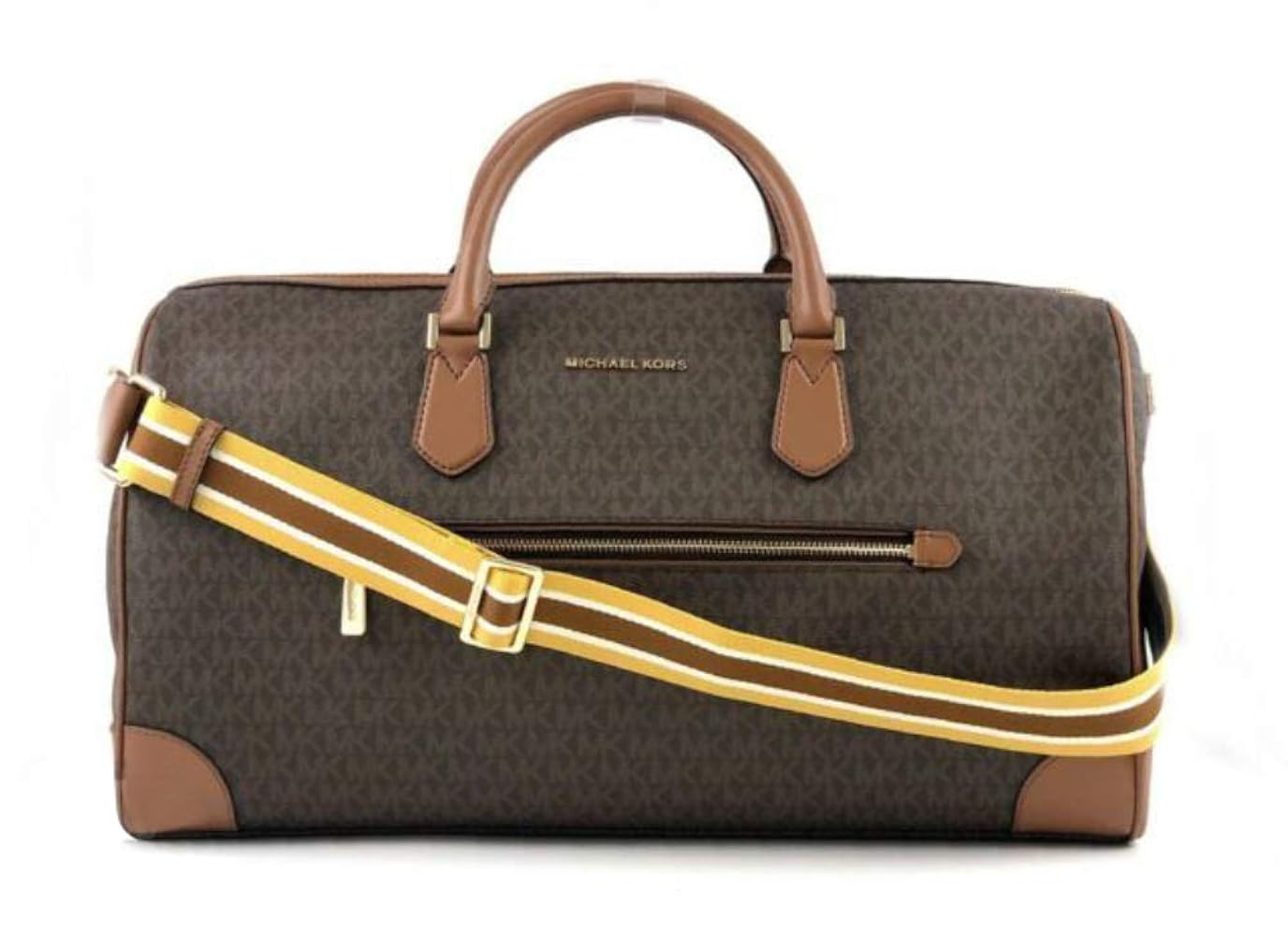 美品 マイケルコース ボストンバッグ トラベル シグネチャー XL ダッフル 美品 マイケルコース ボストンバッグ トラベル シグネチャー XL