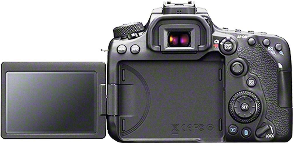 Canon EOS 90D BODY DSLR Kamera, Siyah, 140.7 x 104.8 x 76.8 mm