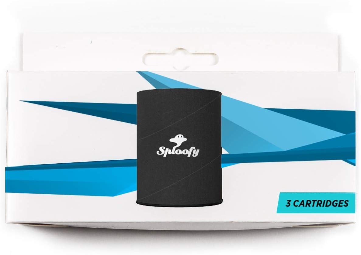 Sploofy V3 Cartridges for Personal Air Filter - Three Pack