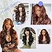 Clip in Hair Extensions 4Pcs 180g Long Wavy Synthetic Hair Extension Clip ins Natural Black for Women 20 inch Clip in Extensions (4, 20inch)