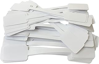 2024 100Pack Price Label Tags Blank Jewelry Tags Necklace Labels Ring Tags Self Adhesive Indentification Tags