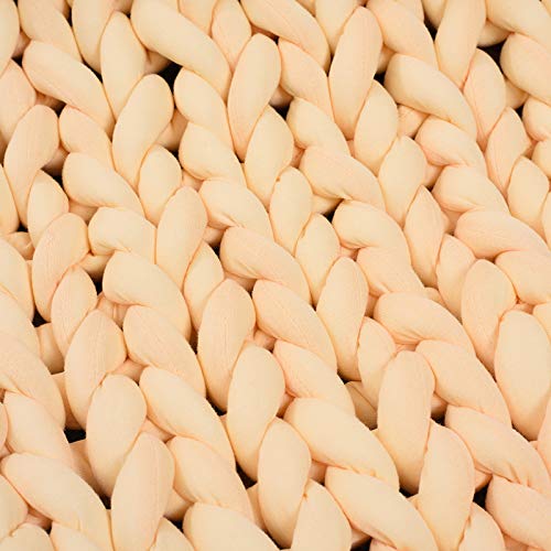 Grobes Garn, 500 g, dicke Garnkernfüllung, Baumwollkern, handgestrickt, maschinelung, Baumwollkern, handgestrickt, maschinenwaschbar, nicht haarwaschbar, grobes, weiches Garn (Farbe: 02) (7)