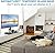 PERLESMITH Swivel Universal TV Stand PSTVS21&PSTVS02