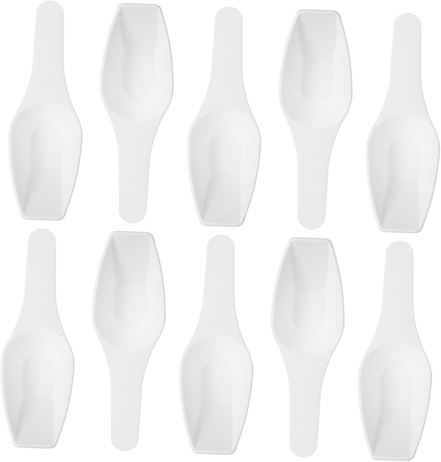 10pcs Accurate Liquid Sample Measurement Spoon Weighing Spoons Tsp Measuring for Scoop for