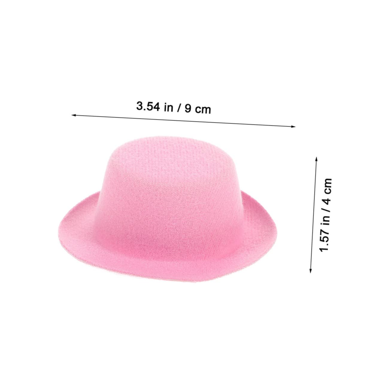 CORHAD 12pcs Mini Western Cowboy Hats for Dolls Decorative Miniature Cowboy Stuff Party Decorations Adorable Mini Hats Set
