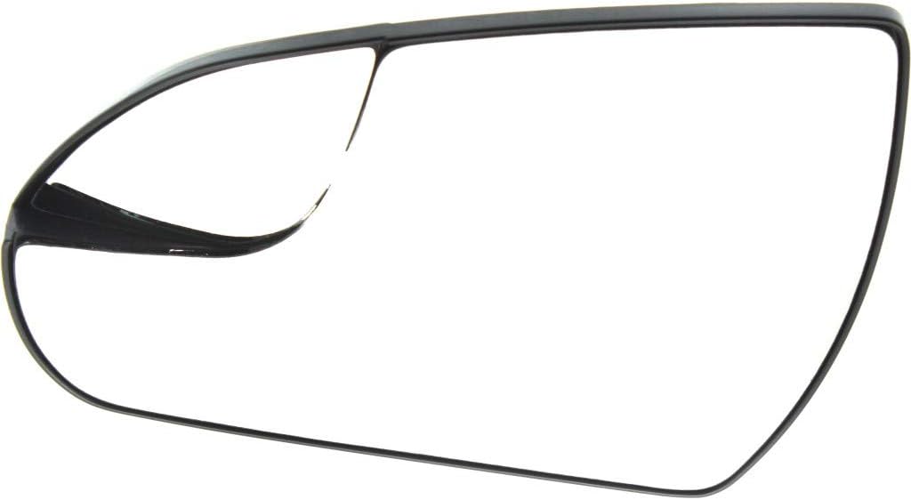 For Hyundai Elantra Mirror Glass 2017 2018 Driver and Passenger Side Pair/Set | Non-Heated | Flat Glass Type | w/Backing Plate and BSG | HY1320224, HY1321224 | 87611F3050, 87621F3050