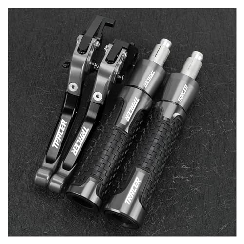 Leviers d'embrayage et frein moto réglables avec embouts de guidon Tracer 900