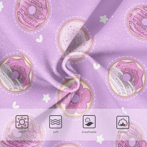 Little Girl Underwear Toddler Panties Kids Undies Sweet Donuts Soft Cotton Briefs 2T-8Y3