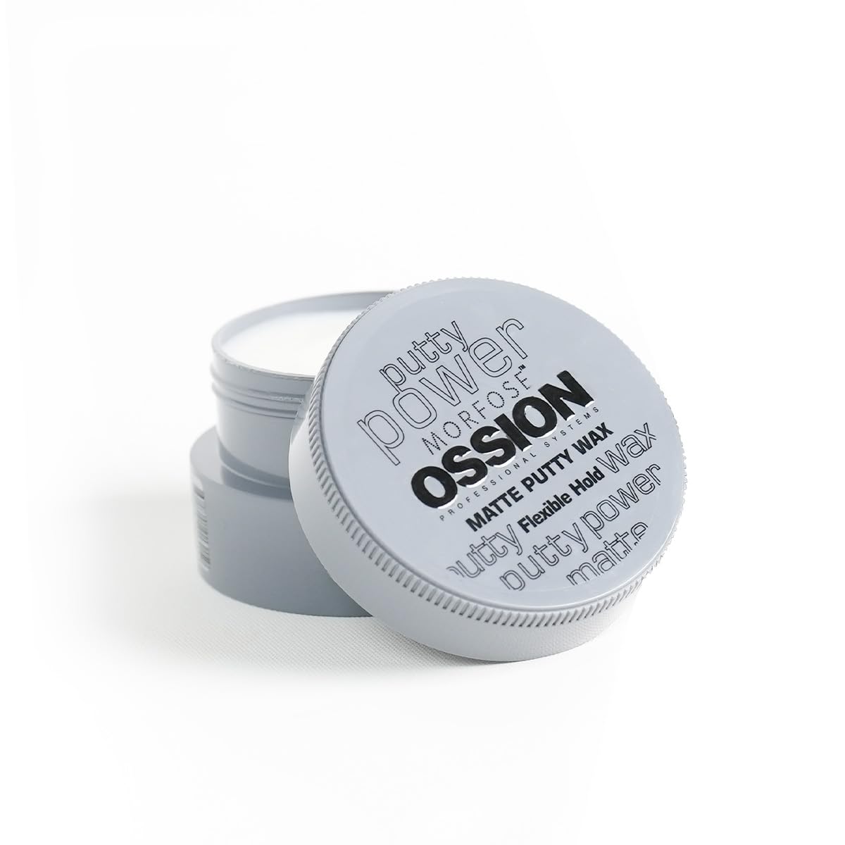 Morfose Ossion Matte Putty Hair Styling Wax 100 ml - Cera Para Peinar El Cabello De Fijación Flexible
