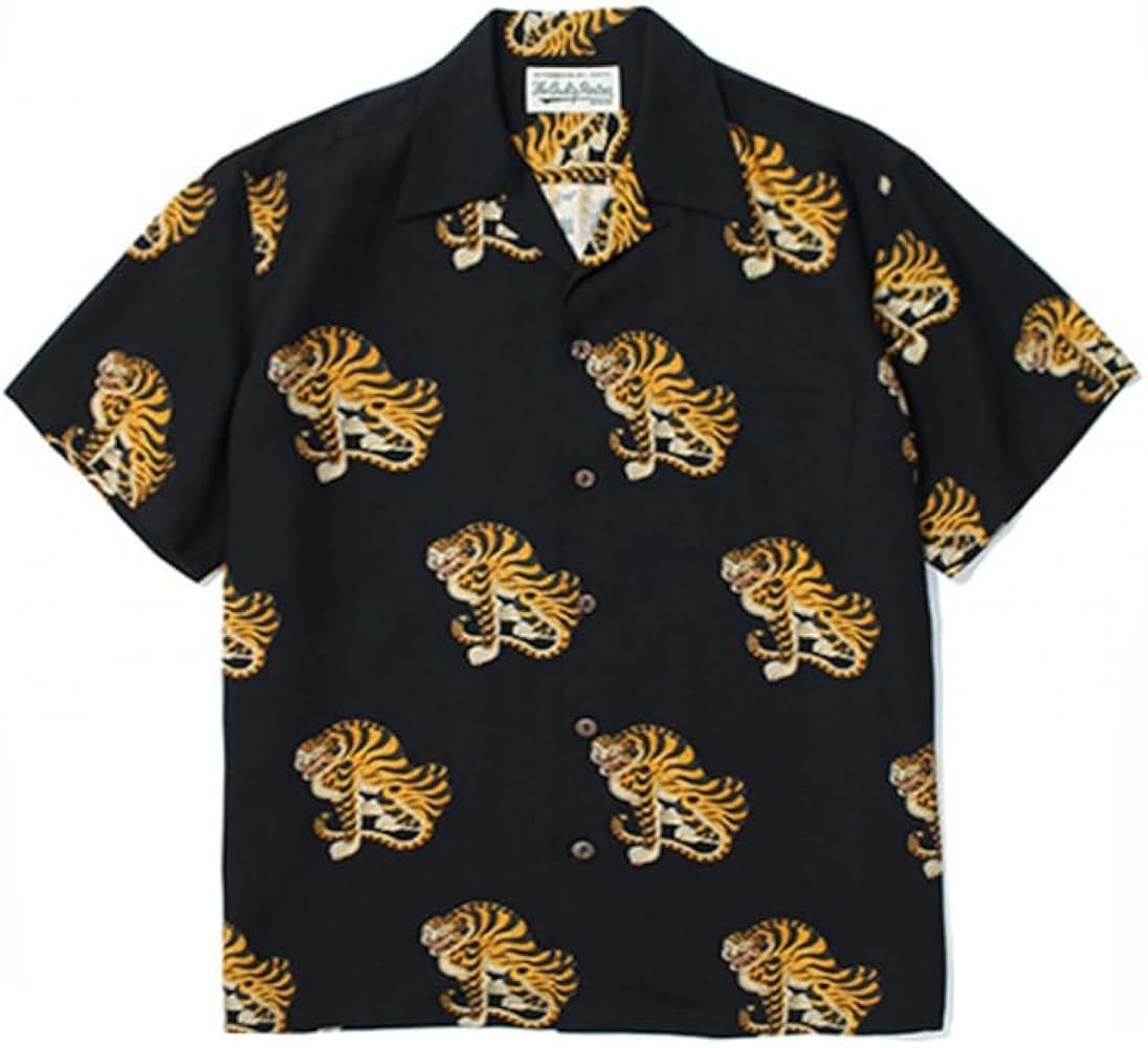 Amazon.co.jp: [ワコマリア] WACKO MARIA 半袖シャツ リーペリー