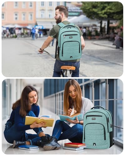 Image of kadilong 17.3 Inch School Backpack for Teens Boys Extra Sturdy,Laptop Backpack for Men Business Travel College TSA Friendly